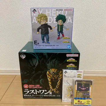 나의 히어로 아카데미아 제일복권 E상 라스트원상 세트 덤 포함