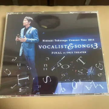 토쿠나가 히데아키 Vocalist & Songs 3 2CD +DVD
