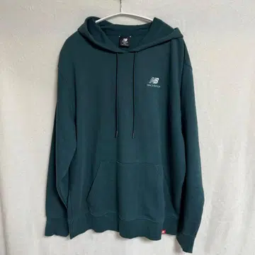 New Balance 다크 그린 후드티 2XL