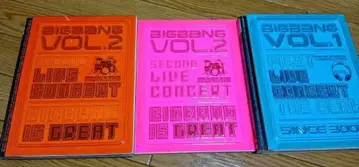 BIGBANG VOL.1 & VOL.2 라이브 DVD 세트