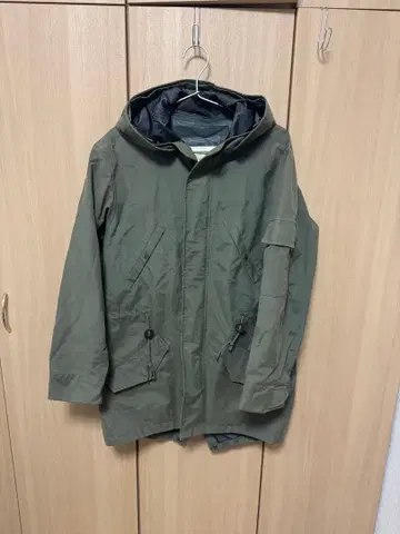 피쉬테일 후드티 XS 올리브 그린 ace hotel