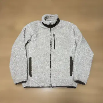 유니클로 방풍 아우터 플리스 자켓 (긴팔) 2022 베이지 M