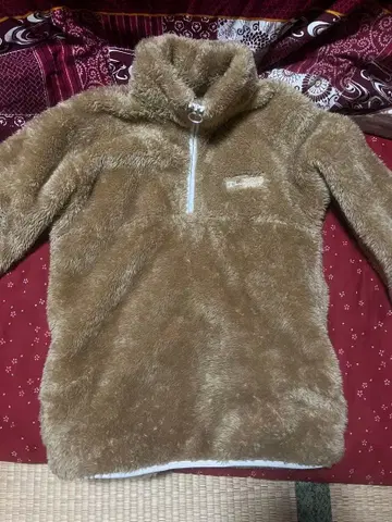 Champion 하프 지퍼 플리스 자켓 브라운