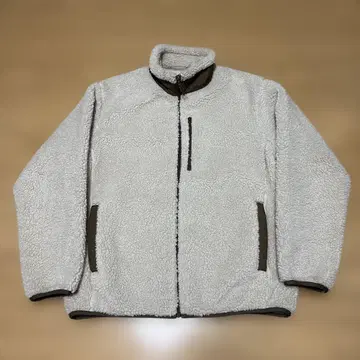 유니클로 방풍 아우터 플리스 자켓 (긴팔) 2022 베이지 XL