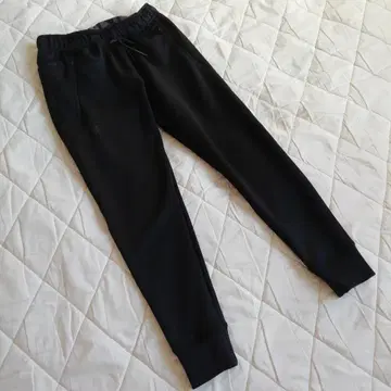 새상품급 언더아머 저지 조거 팬츠 블랙 MD