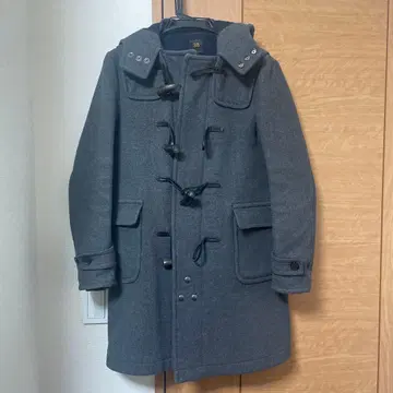 두지엠 클라세 SCYE BASICS 그레이 더플 코트 38