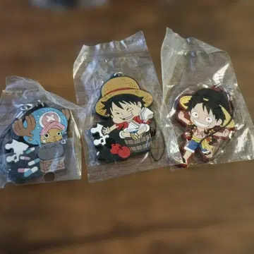 원피스 아크릴 키링 3개 세트