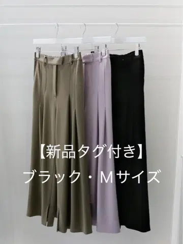 [택 포함 새상품] Kartin Tokyo 블랙 M 사이즈 슬랙스