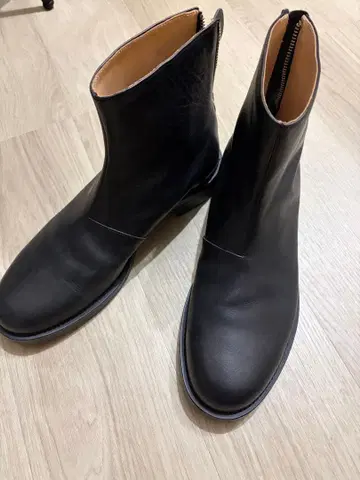 Iru BACK ZIP PLAIN BOOT Horse 27cm