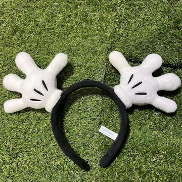 미키마우스 손 모양 디자인 머리띠