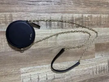 agni b. 에네스베 체인 파우치 코인 케이스 블랙