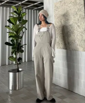 [새상품급] 다나카 미나미 착용 Ameri 라이트 그레이 살로펫 25인치