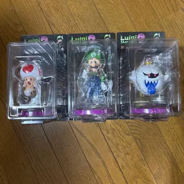 루이지 맨션 2 피규어 3체 세트