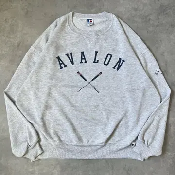 러셀 애슬레틱 맨투맨 80s USA제 2XL 구제 의류 17939