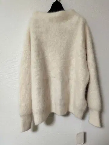 SPICK AND SPAN 아이보리 모헤어 혼방 오버 사이즈 스웨터