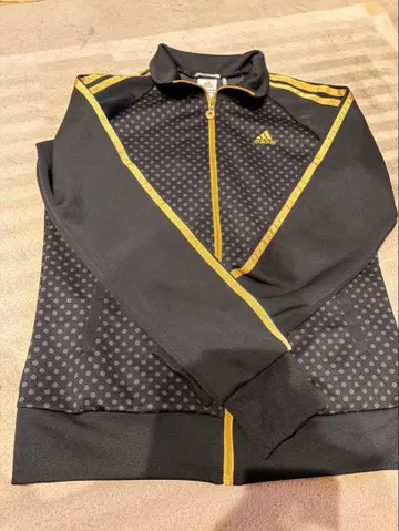 adidas 도트 무늬 집업 저지