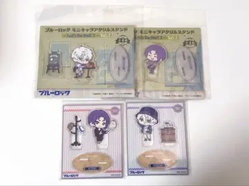 블루 록 아크릴 스탠드 Let's go out 나기 세이시로 미카게 레오