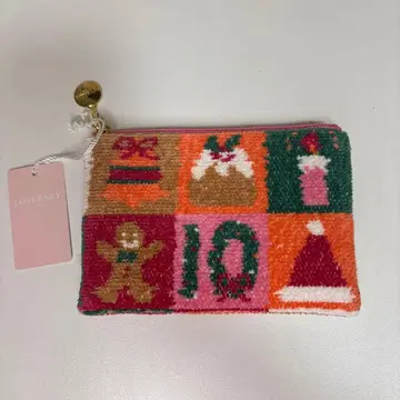 [ 미사용 새상품 ] 페이퍼 어드벤트 캘린더 티슈 파우치 플랫 파우치