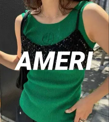 AMERI MEDI CONCEPT LOGO KNIT TANK TOP