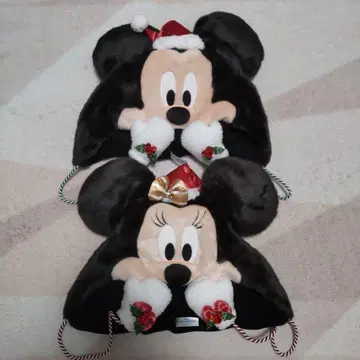 디즈니 크리스마스 팬캡 미키 미니