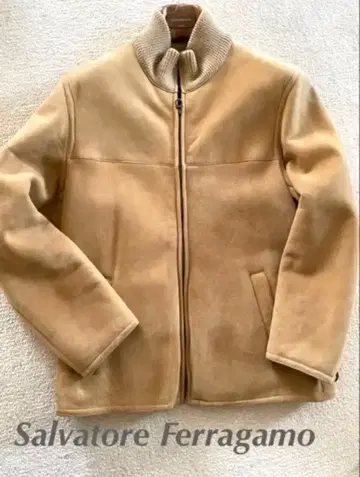 [ 새상품급 ] Salvatore Ferragamo 페라가모 무스탕 코트