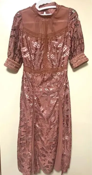 Lily Brown 결혼식 드레스 플라워 레이스 원피스