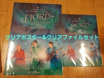 Mrs. GREEN APPLE 영화 FJORD 클리어 포스터 A3 사이즈