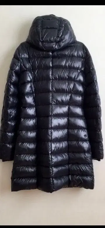 Herno 후드 부착 롱 다운 자켓 40