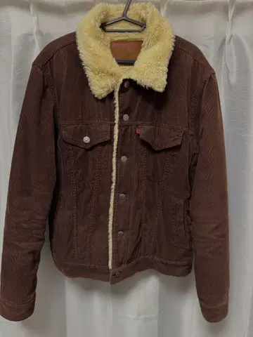 EDWIN 코듀로이 자켓 브라운