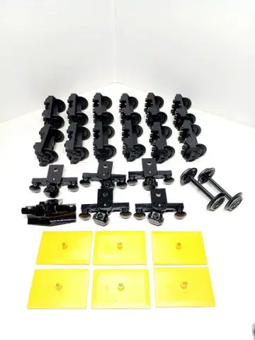 레고 기차 부품 세트 바퀴 버퍼 볼스터 플레이트 전동차