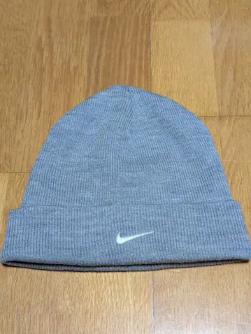 90s Nike 그레이 니트 모자 ONE SIZE