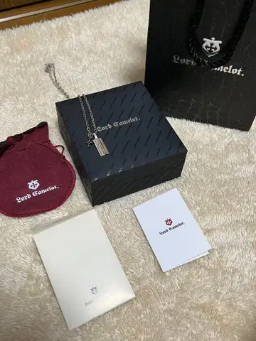 [ 부속품 포함 ] Lord Camelot 플레이트형 목걸이