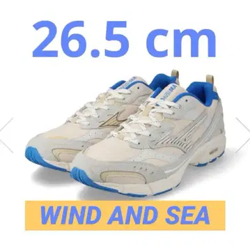 [ 미사용 새상품 ] 26.5cm WIND AND SEA 미즈노 스니커즈