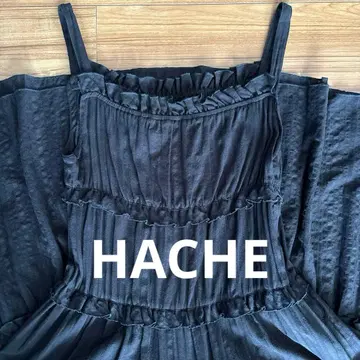 [ HACHE ] 이탈리아제 원피스 블랙 42호