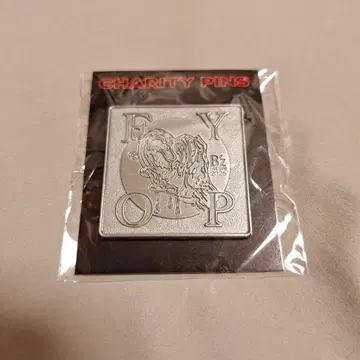 [ 새상품 ] B'z LIVE-GYM 2025 FYOP 차리티 핀 배지