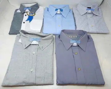 와이셔츠 5장 묶음 판매 S~M 사이즈