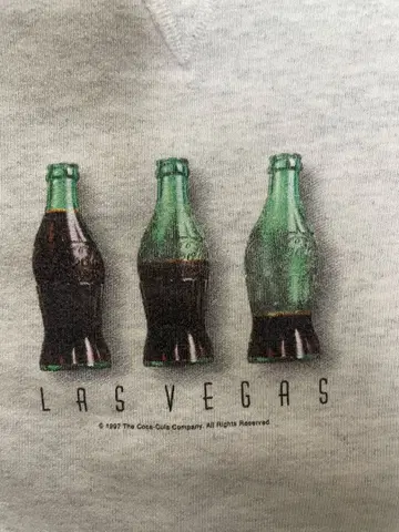 코카 콜라  맨투맨 90s 미국제