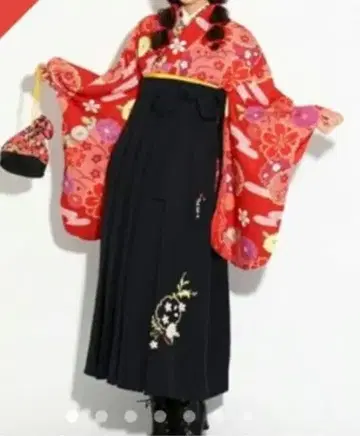 최종 가격 핑크 라떼 하카마 세트 160 S