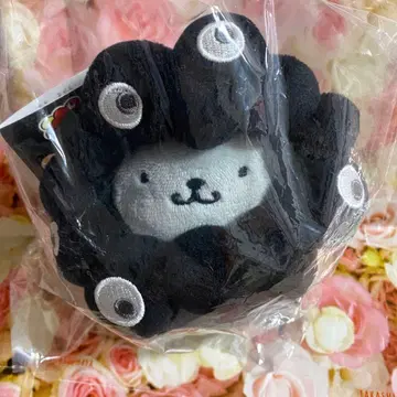 산리오 미야쿠미야쿠 변신 봉제 인형 블랙 카라비너 폼폼푸딩