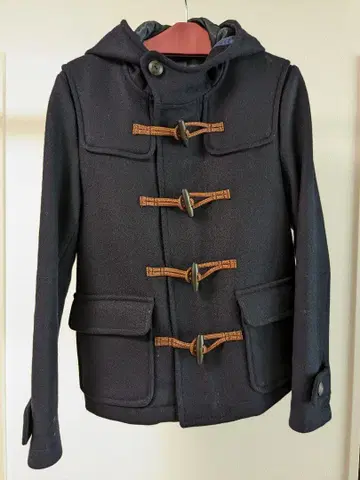 아바하우스 ABAHOUSE 멜톤 더플 코트 남성용 네이비 M