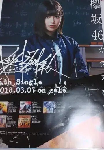 사쿠라자카46 와타나베 리사 회장 한정판 포스터 [유리를 깨라!]