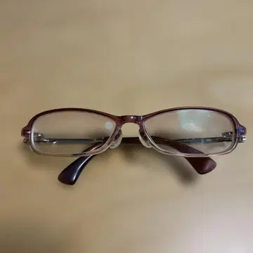 999.9 메탈 프레임 안경 케이스 포함