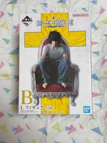 제일복권 데스노트 DEATHNOTE B상 L 피규어