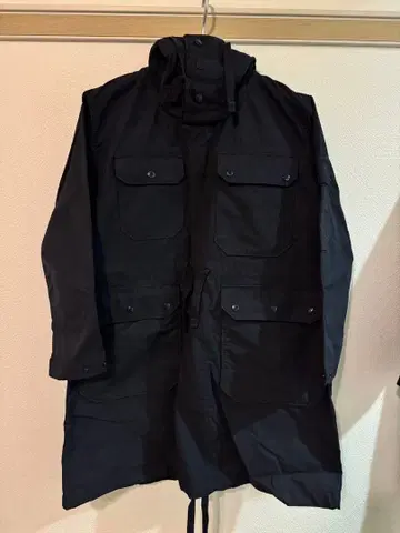 Engineered garments over parka