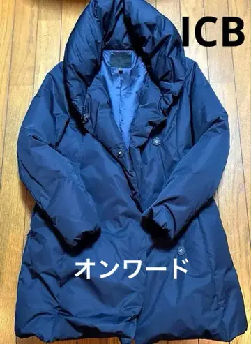 [ 새상품급 ] ICB 아이씨비 숄카라 다운 코트
