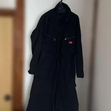 Dickies 블랙 오버롤
