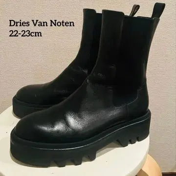 새상품급 드리스반노튼 사이드 고어 부츠