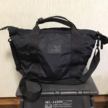 그레고리 보트 토트백 블랙