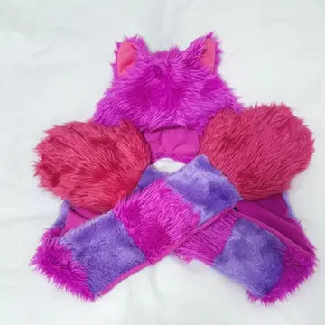 체셔 고양이 머플러 팬캡