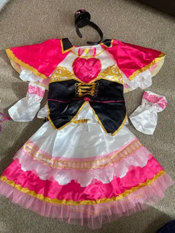 새상품급 팬텀 미라주 코코미 하트 핑크 의상 코스튬